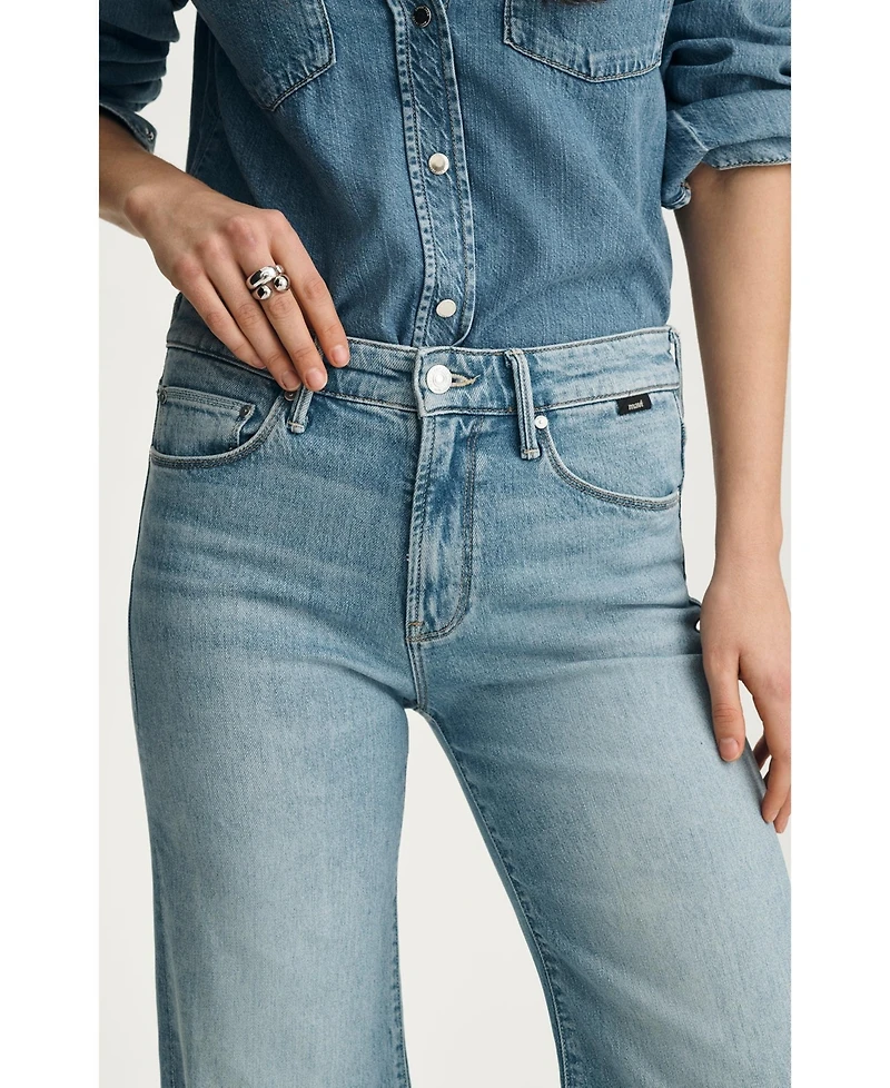 Mavi Jeans Women's Grace Mid Rise Flare