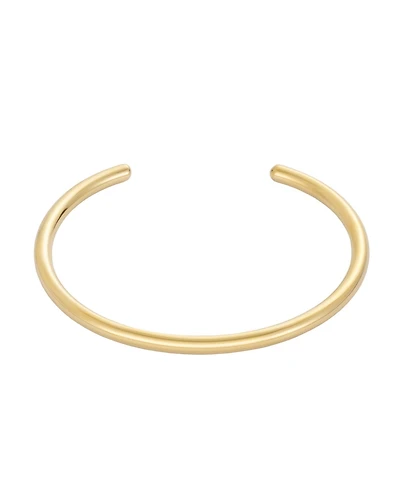 Adornia Tarnish Resistant Gold Cuff Bracelet