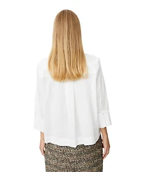 Masai Copenhagen Women's Embellished Poplin Shirt