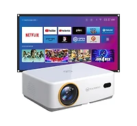 Vankyo Leisure 570B Native 1080P Wireless Smart Single Lcd Mini Projector, Screen Included