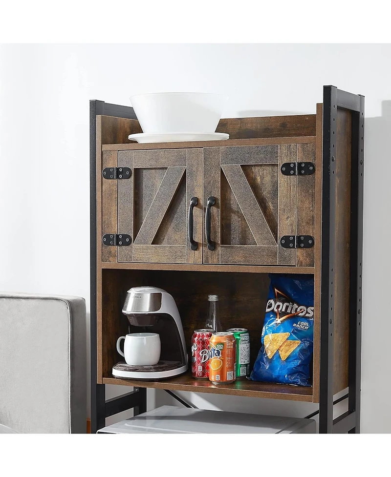 DormCo Yak About It Dorm Hutch Over the Fridge Organizer