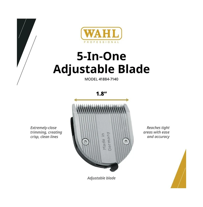 Wahl Professional Chromstyle Blade 5-in-1 Adjustable Fits Chromstyle Pro Bravura Arco Figura Clippers