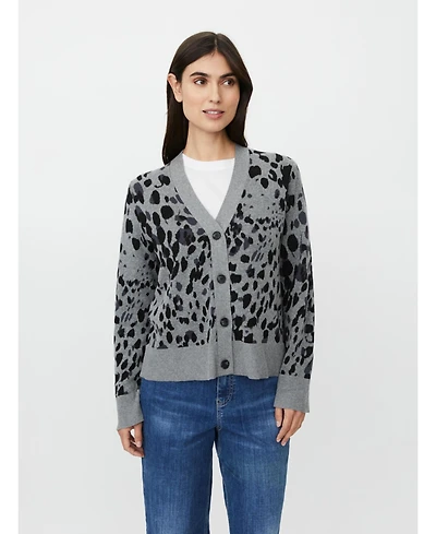 Masai Copenhagen Women's Malokina Leopard Pattern Cardigan