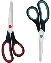 Sevorley 2-Pack All-Purpose Scissors for Office Home School Crafts