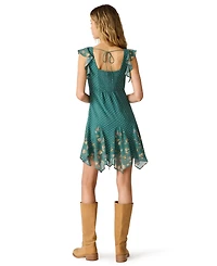Steve Madden Women's Tanisha Sweetheart Neck Mini Dress