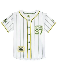 John Deere Toddler Boys Baseball Button Front Shirt