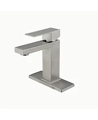 Phying Waterfall Spout Bathroom Faucet,Single Handle Bathroom Vanity Sink Faucet