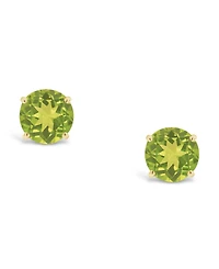 Peridot (1 ct. t.w.) Stud Earrings in 14K Yellow Gold
