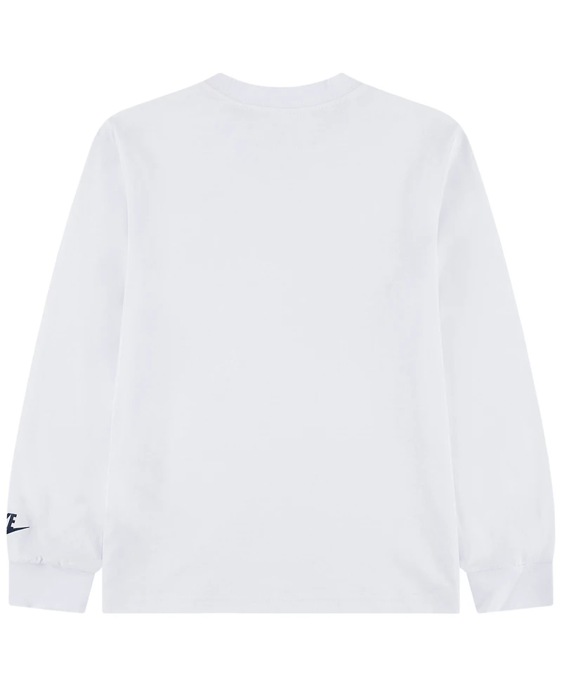 Nike Boys' 4-7 Graphic Long-Sleeve T-Shirt