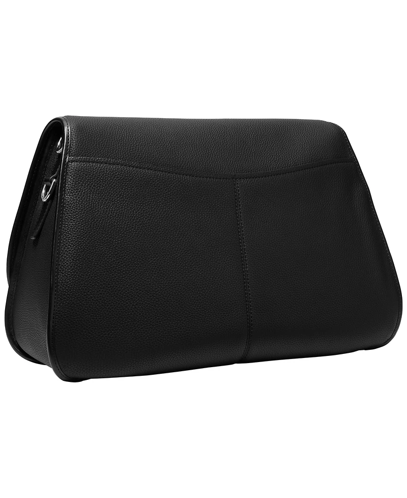 Michael Kors Men's Holmes Extra-Large Pebbled Leather Convertible Messenger Bag