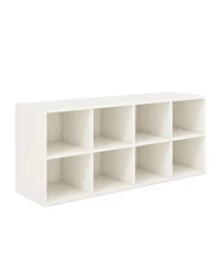 Gouun 8-Cubby Shoe Organizer Heavy Duty 500 lb Weight Capacity Rack