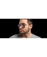 Gunnar Optiks Fallout Vault 33 Gunmetal and Olive Frame Amber Tint Glasses