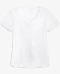 Charter Club Women's Cotton Pointelle Sleep Tee, Macy's Exclusive