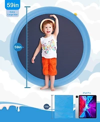 Aofar Dog Splash Pad Anti-slip Sprinkler Pool