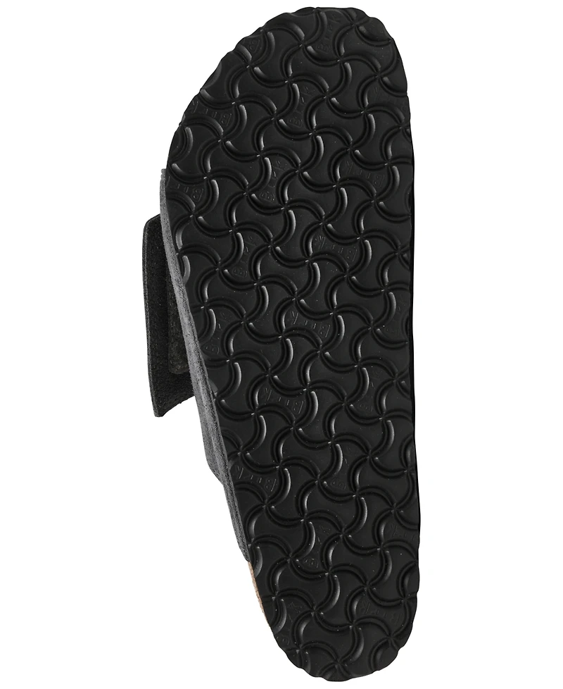 Birkenstock Men's Solana Suede Leather Slide Sandals from Finish Line