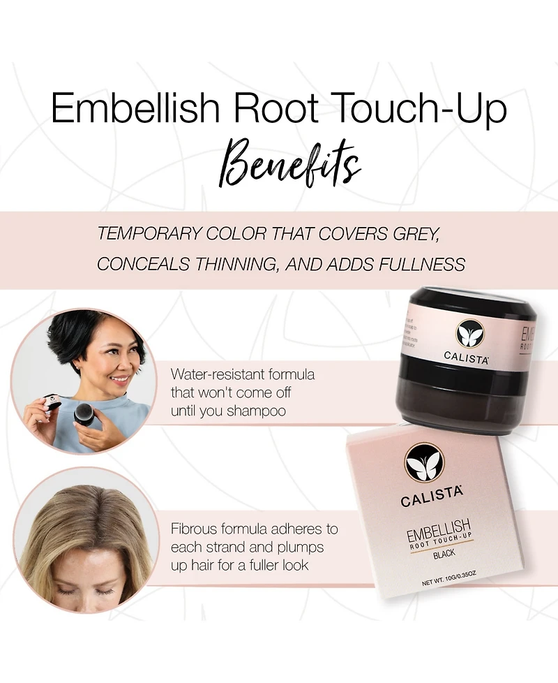 Calista Embellish White Root Touch-Up, 0.35 oz.