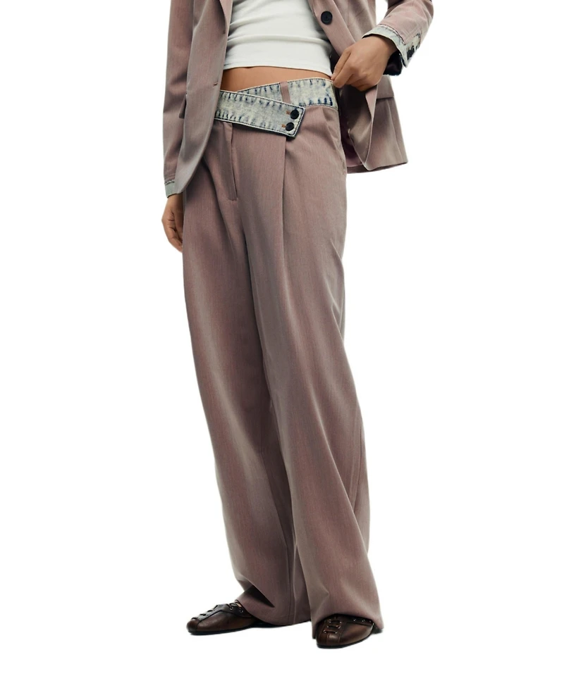 Desigual Women's Recycled trousers Pants