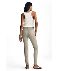 Mavi Jeans Women's Kathleen Mid Rise Boyfriend Desert Sage Flex Blue