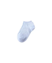 Lands' End Women's 3-Pack Cotton Patterned Low Cut Socks