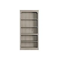 Starlight Canyon Home Modern Farmhouse Chalked Chestnut Storage Bookcase with Rectangular Design