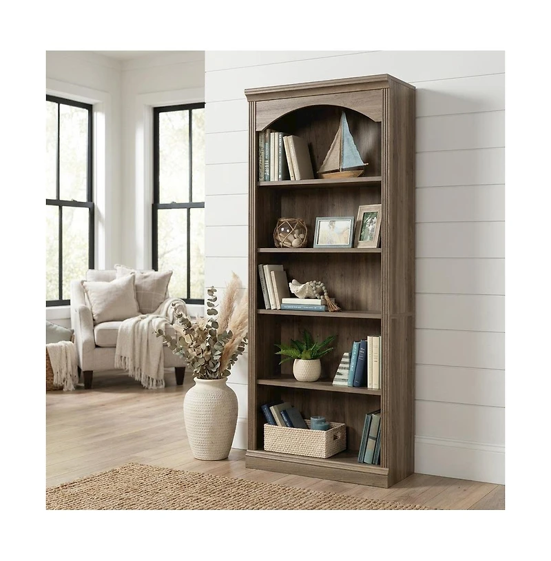 Starlight Canyon Home Bookcase with transitional design, versatile storage solution