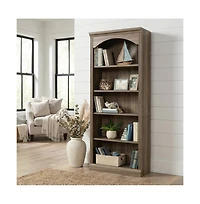 Starlight Canyon Home Bookcase with transitional design, versatile storage solution