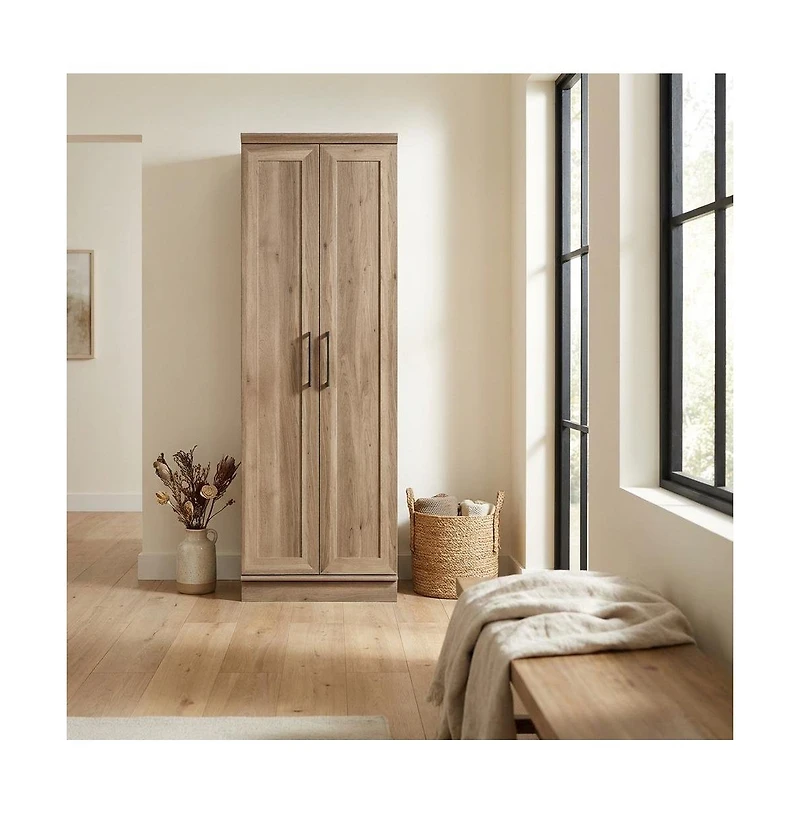Starlight Canyon Home Salt Oak Storage Cabinet With Rectangle Shape And Spacious Design
