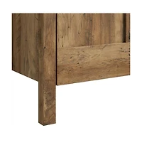 Starlight Canyon Home Rustic Pine Finish Storage Cabinet With Country Style And Sturdy Construction