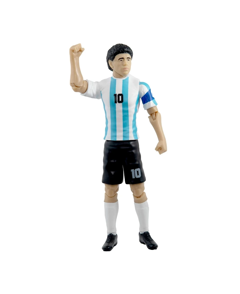 Banbo Toys Sockers Argentina Diego Maradona 8" Collectible Soccer Action Figure
