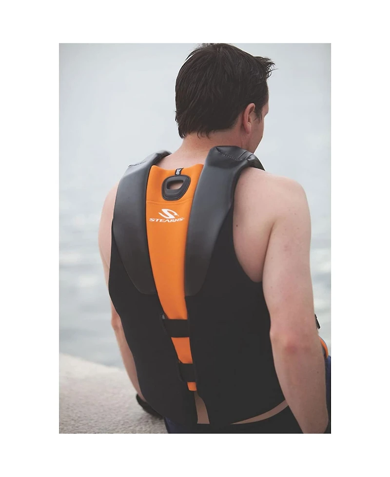 Coleman Stearns Men's 2X Large V2 Series Neoprene V Flex Life Jacket Vest