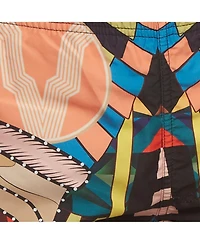 Pre-Owned Givenchy Men's Abstract Print Nylon Swim Shorts