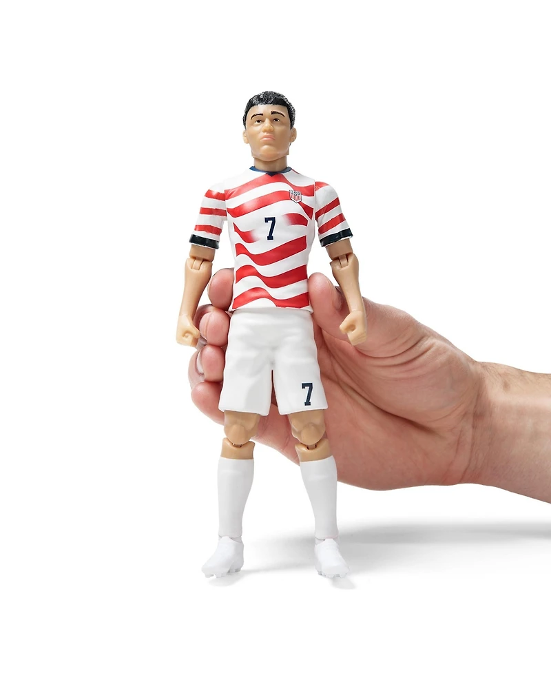Banbo Toys Sockers 2026 Usmnt Gio Reyna 8" Collectible Soccer Action Figure