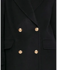 belle & bloom Women's Harbour Military Wool Blend Pea Coat