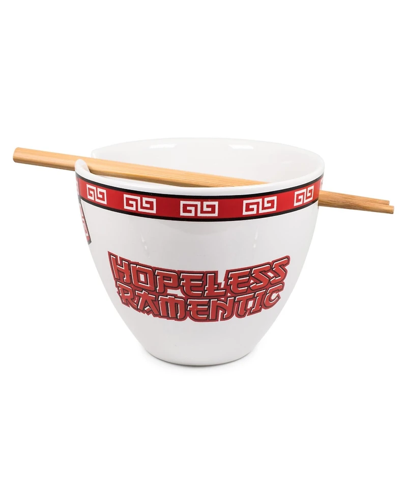 Bowl Bop Hopeless Ramentic Japanese Dinner Set | 16-Ounce Ramen Bowl, Chopsticks