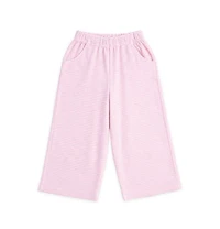 Florence Eiseman Little Girl 14-7 Stripe Terry Wide Leg Pant