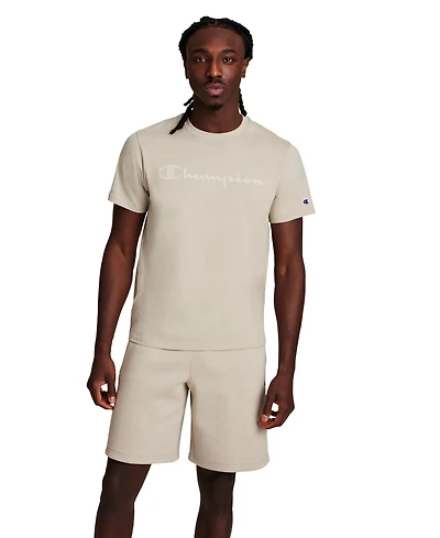 Champion Men's Classic Logo Crewneck Short-Sleeve T-Shirt