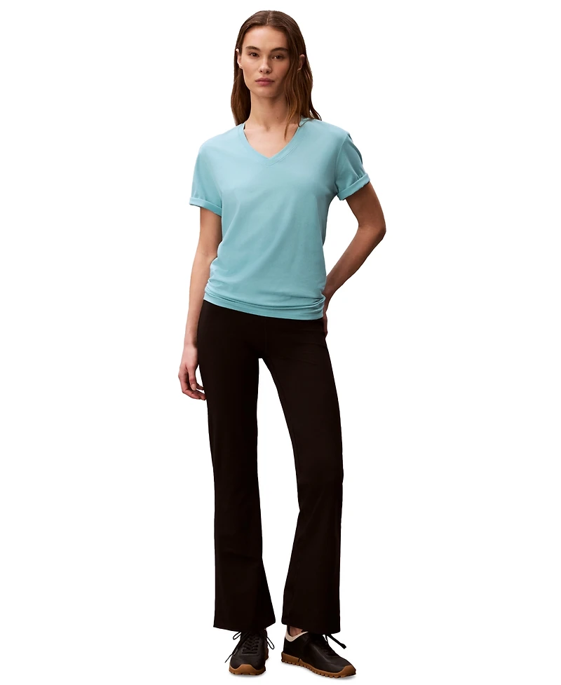 Calvin Klein Performance Women's Classic-Fit V-Neck T-Shirt