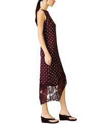 Line & Dot Women's Raye Polka Asymmetric Dress