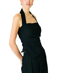 Line & Dot Women's Cosette Halter Neck Sleeveless Top