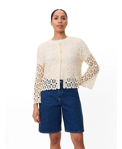 Masai Copenhagen Women's Malittalis Crochet Floral Cardigan
