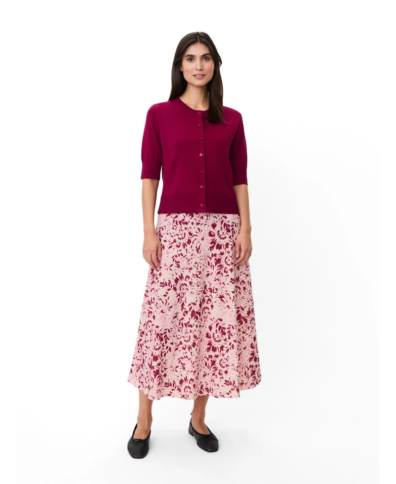 Masai Copenhagen Women's Malopus Half-Sleeve Knitted Cardigan