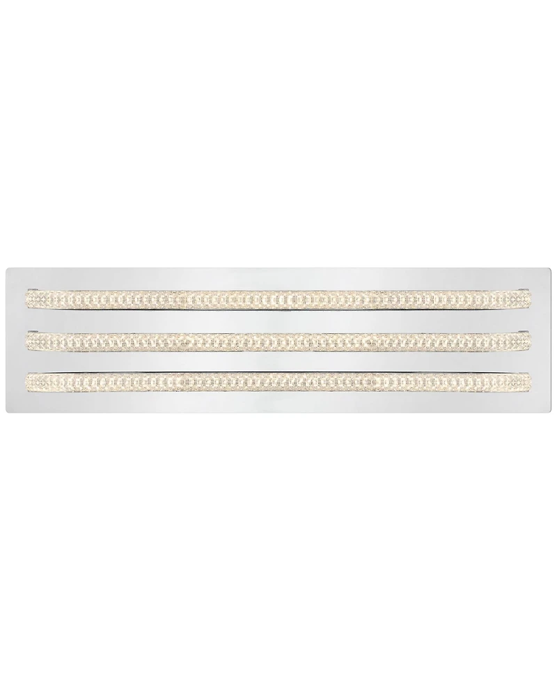 Possini Euro Design Possini Euro Diana 23 1/2" Wide Chrome Led Bathroom Vanity Light