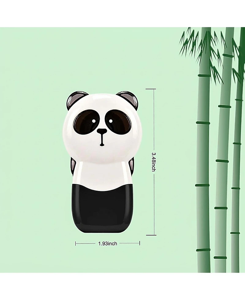 Sevorley 3-Pack Cute Panda Correction Tape, 39.37ft Each, Tear-Resistant White