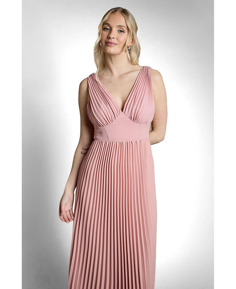Coast Women's Plunge Neck Maxi Dress