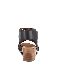 Spring Step Women's Dorotha Ankle Strap Sandal with Laser Cut Detail