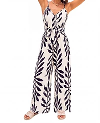 Cupshe Women's Fascination Tropical Jumpsuit