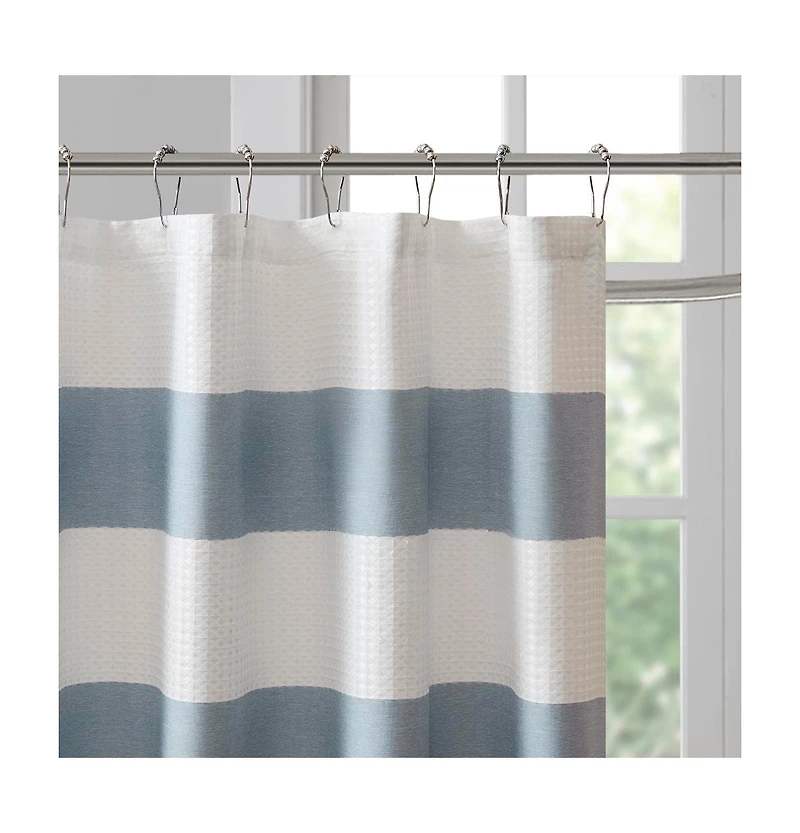 Midola 72x72" Modern Contemporary Shower Curtain with 3M Treatment Machine Washable for Bathroom Shower