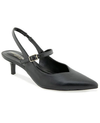 Christian Siriano Women's Daray Kitten Heel Sling Back Pump