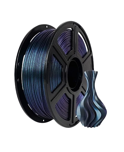 Flashforge 1.75mm Pla 3D Printer Filament, 1kg – Burnt Titanium Chameleon Color-Changing