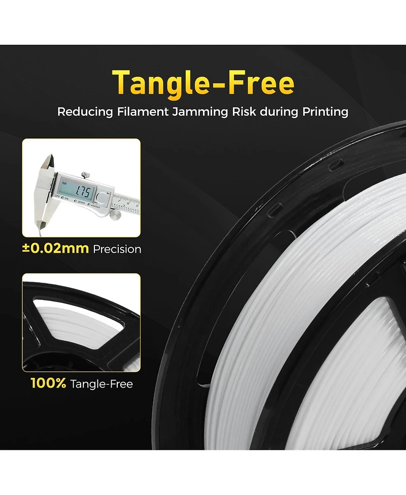 Rapid Petg 1.75mm 3D Printer Filament - 600mm/s Fast Printing Color-Changing Filament